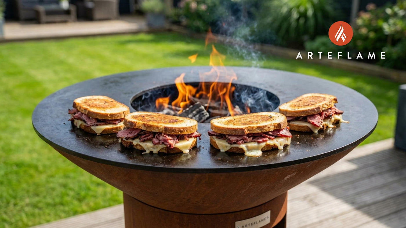 The Ultimate New York Grilled Pastrami Melt on Rye