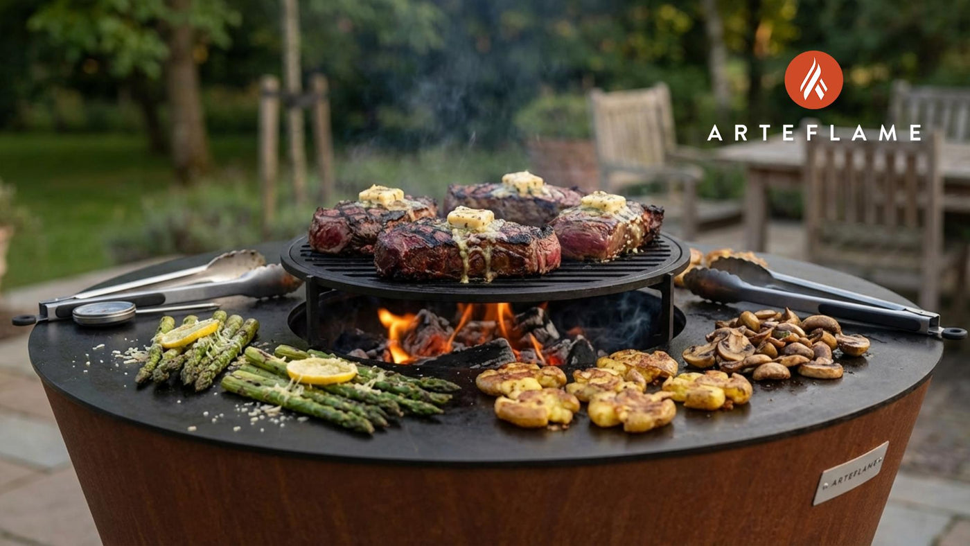 Grilled Nevada Buffalo Strip Loin with Savory Whiskey Butter