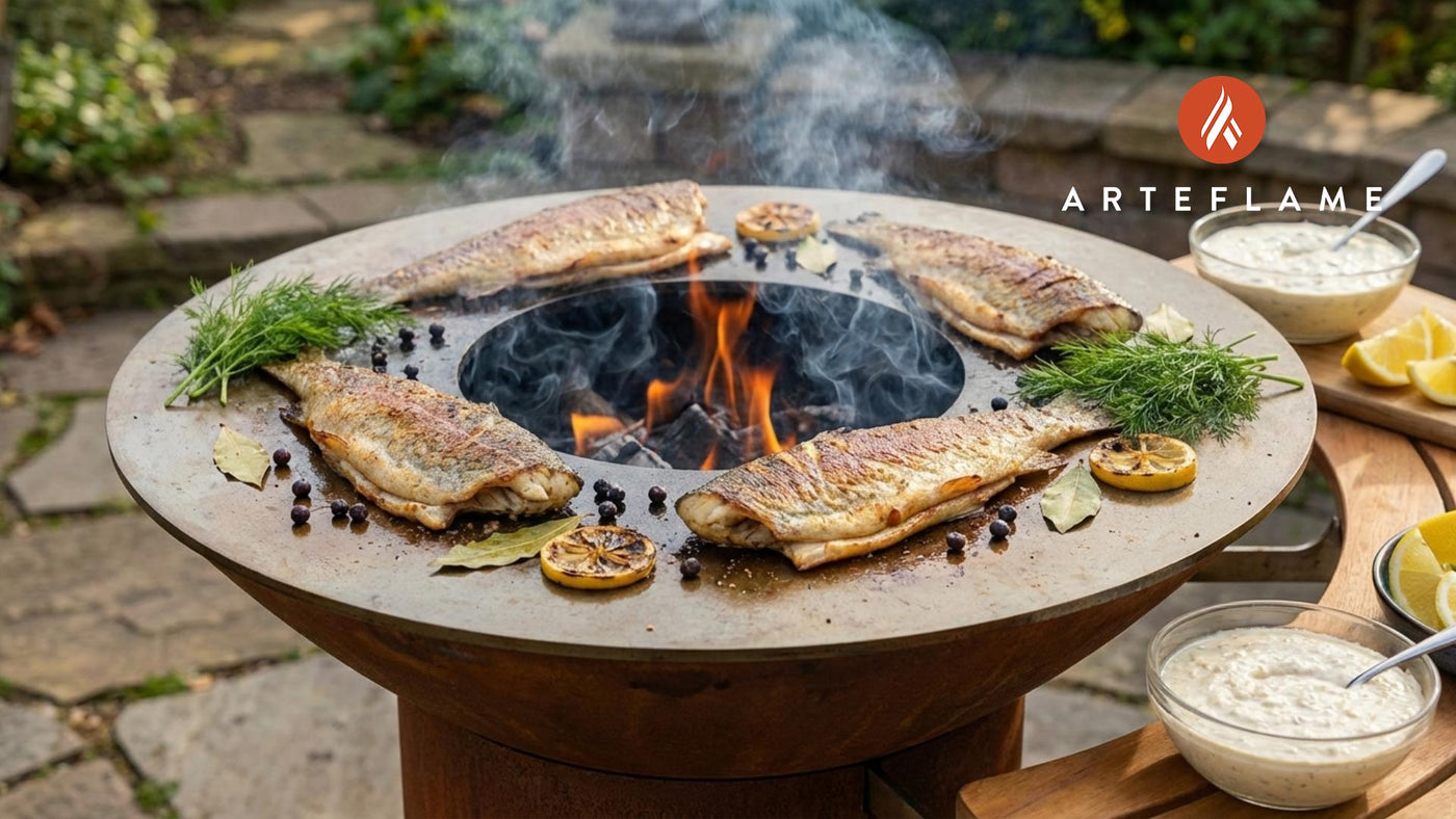 Polish-Style Smoked Trout Fillets on the Arteflame Grill