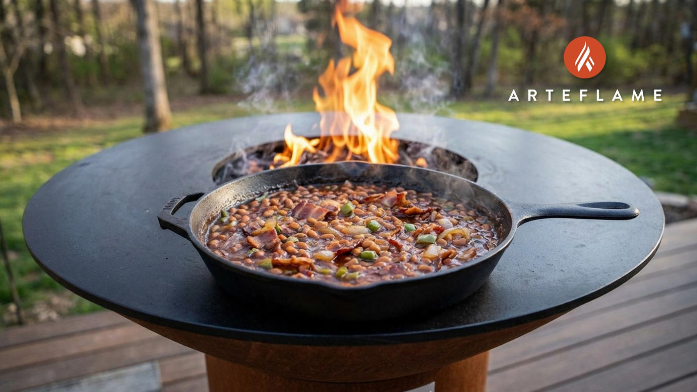 Smoked Kentucky Bourbon Baked Beans Recipe for the Grill