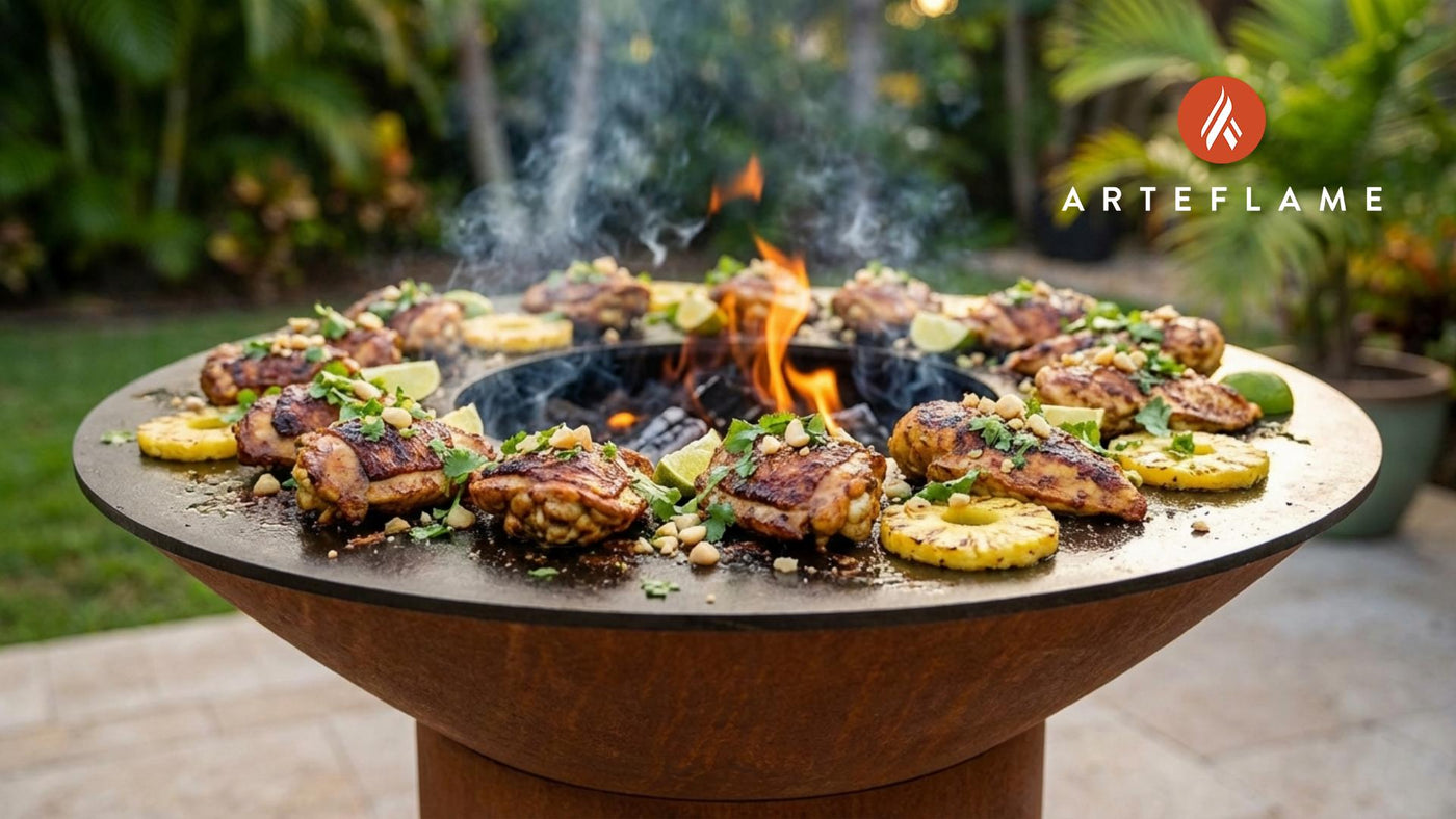 Hawaiian Curry Grilled Chicken Recipe: A Smoky Tropical Feast