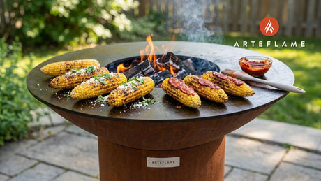 Smoky Grilled New Mexico Corn with Red Chile Butter