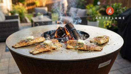 Kansas Grilled Catfish with Lemon Herb Butter