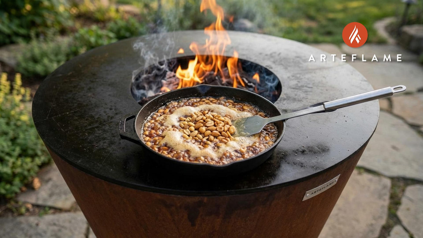 Grilled Peanut Brittle: A Smoky, Crunchy Treat Made on the Grill