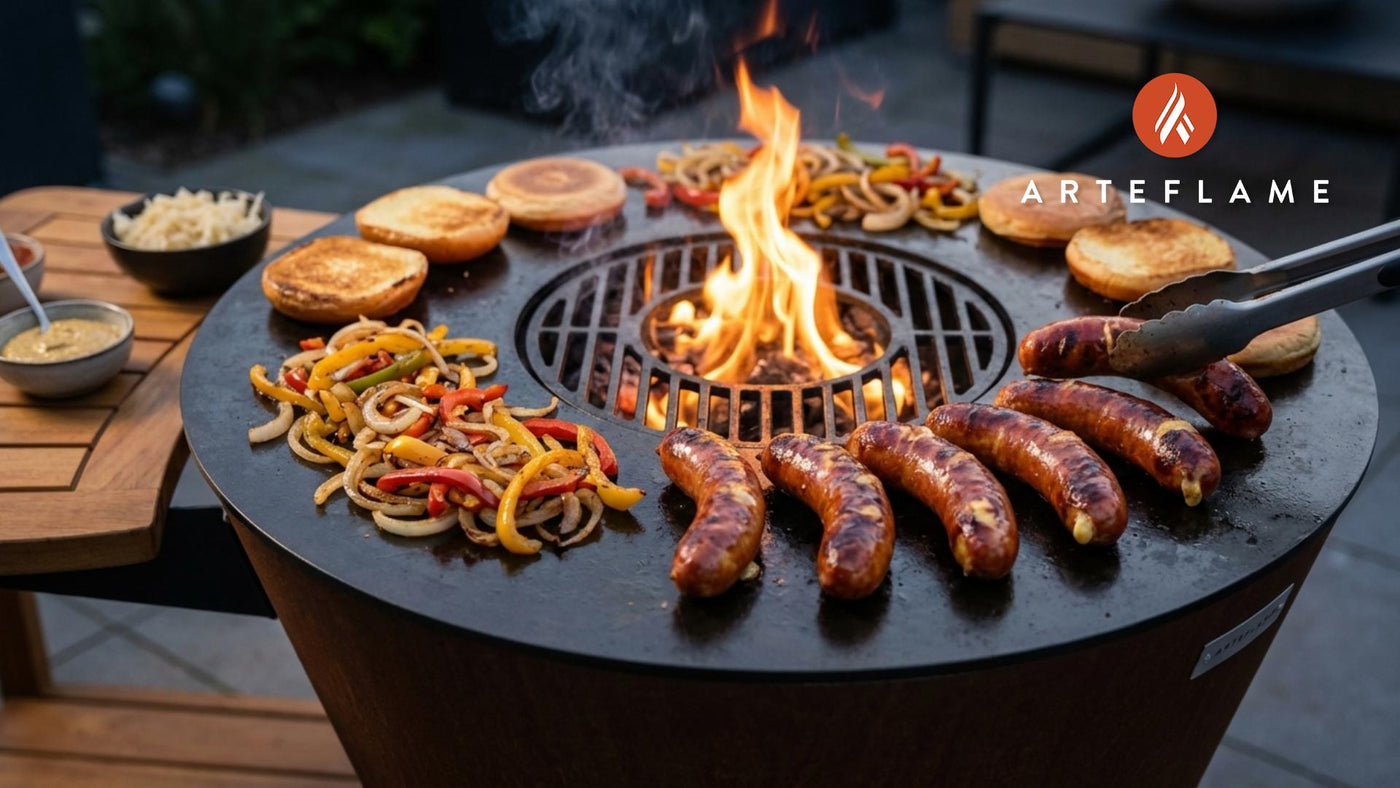 Sizzling Grilled Spicy Polish Cheese Sausage Recipe