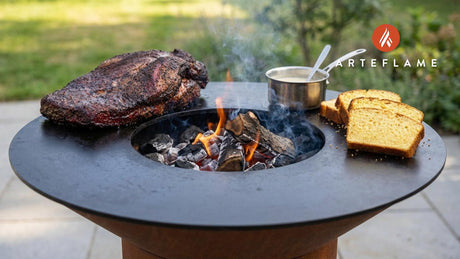 Authentic Alabama Smoked Brisket with White Sauce on the Arteflame Grill