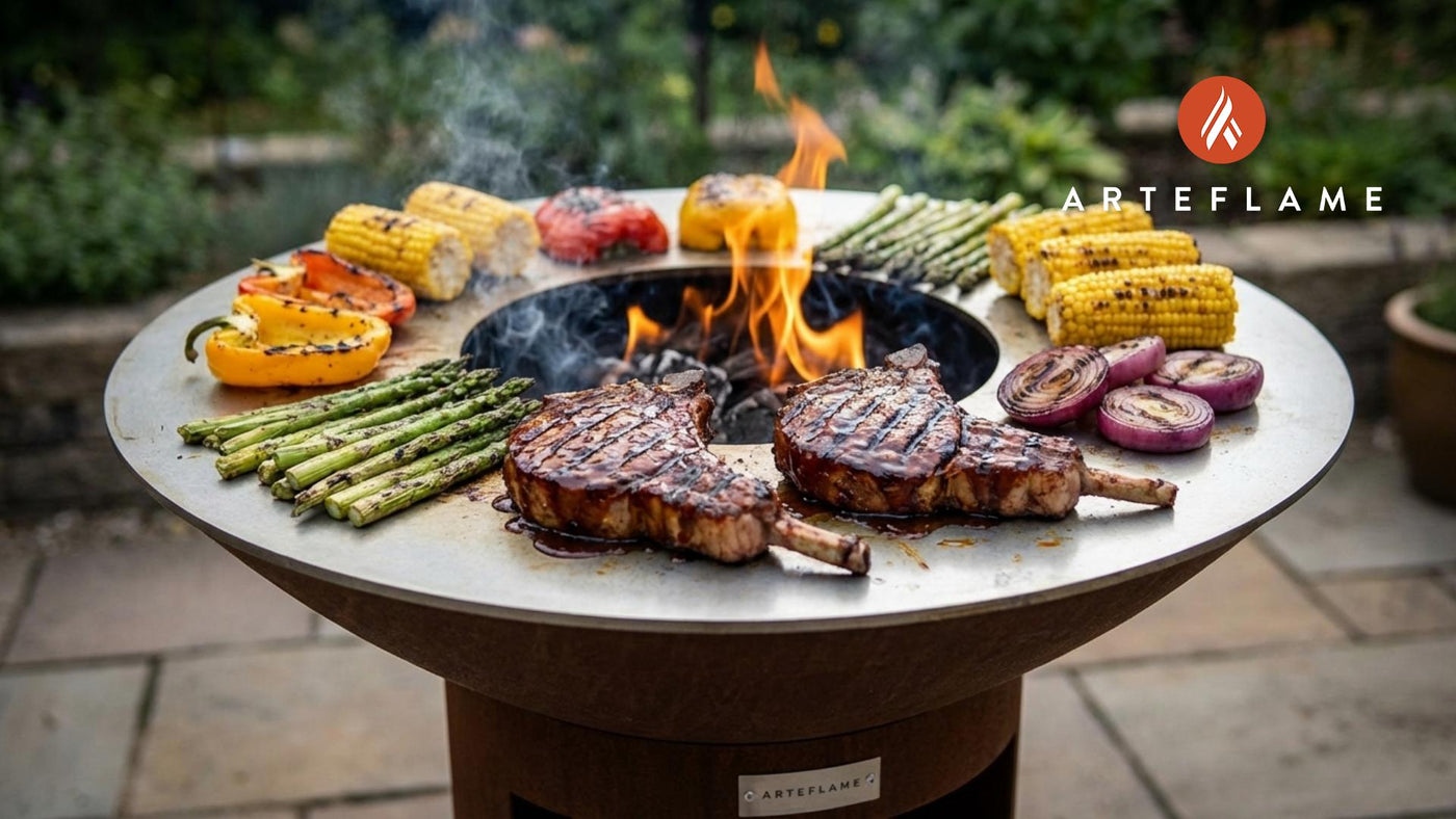 Smoky Grilled Wild Boar Chops with Maple Bourbon Glaze