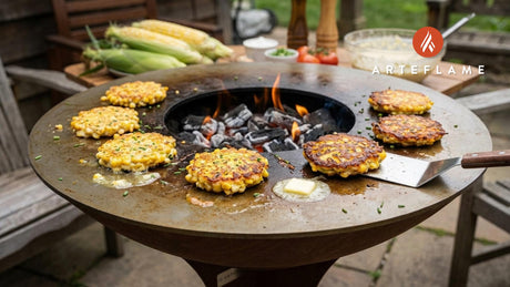 Crispy Michigan Grilled Sweet Corn Fritters Recipe
