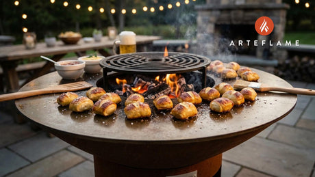 Smoky Pennsylvania Grilled Soft Pretzel Bites on the Arteflame