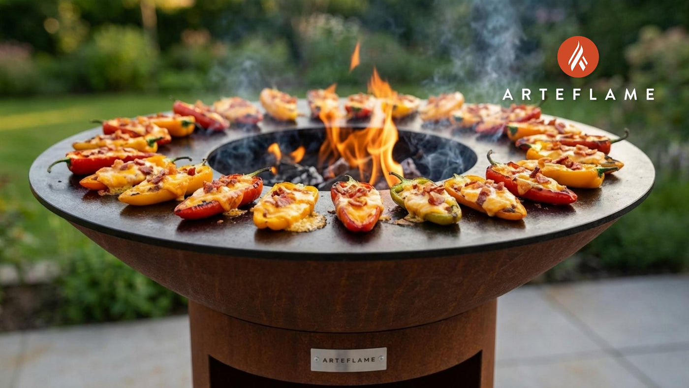 Grilled Cheddar Bacon Stuffed Peppers for Easy Outdoor Cooking