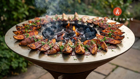 Kansas-Style Grilled BBQ Sweet Potatoes | Arteflame Grill Recipe