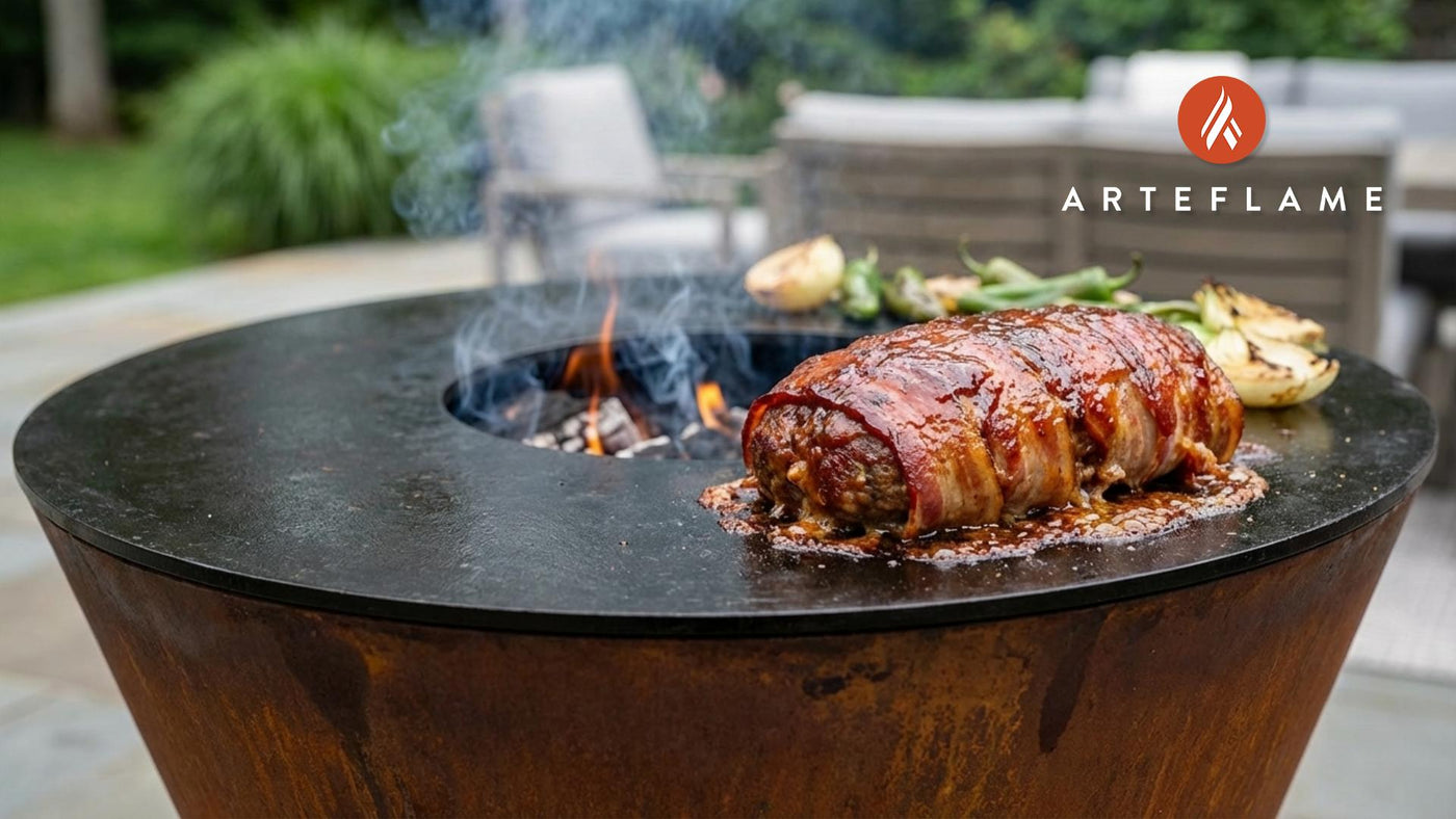 Smoked & Seared: Georgia BBQ Bacon-Wrapped Meatloaf on the Grill