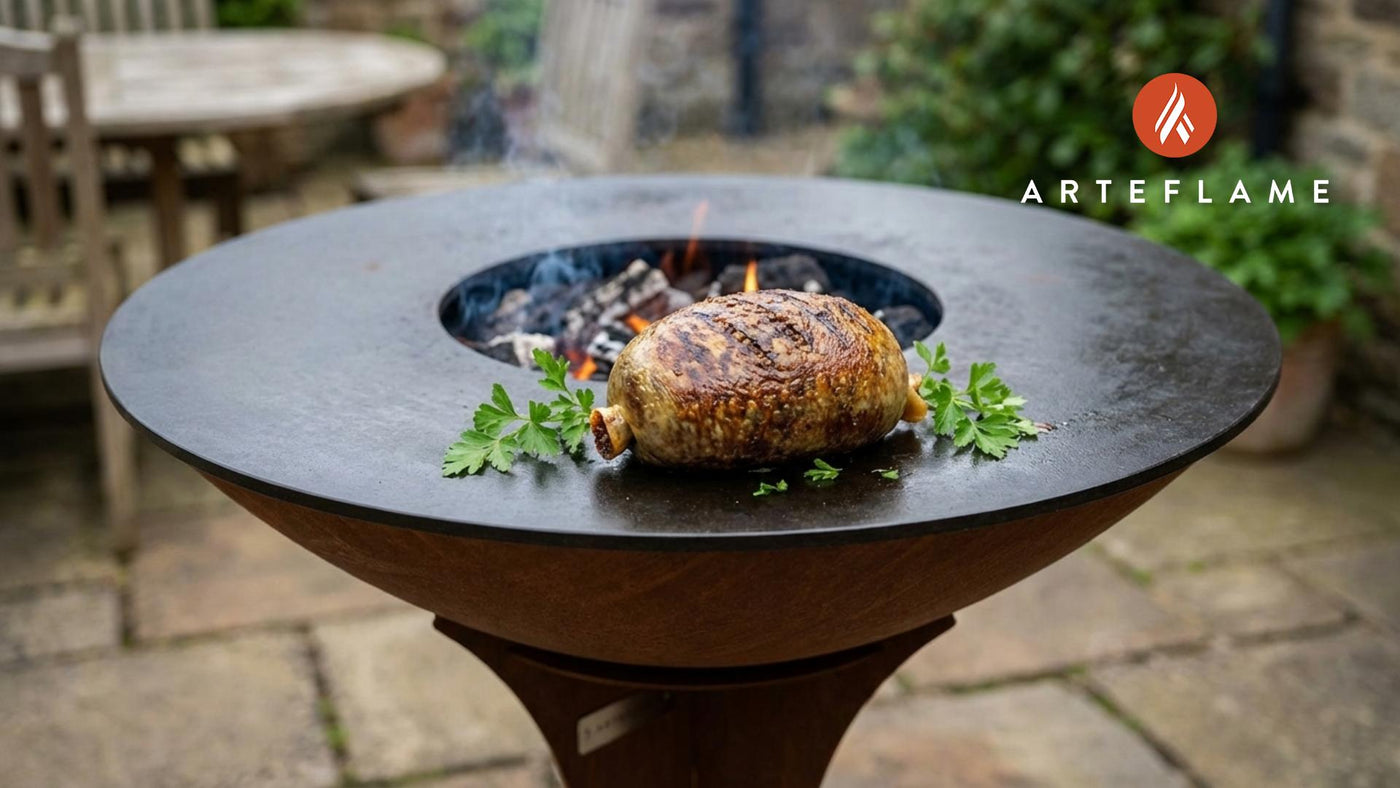 Grilled Haggis on the Arteflame: A Smoky Twist on a Scottish Classic