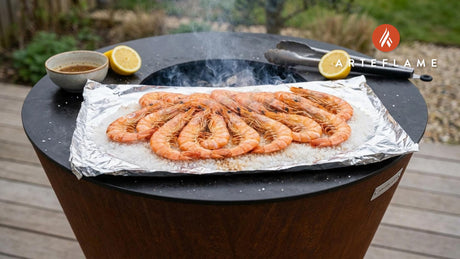 Authentic Korean Grilled Salted King Prawns (Daeha-gui) Recipe