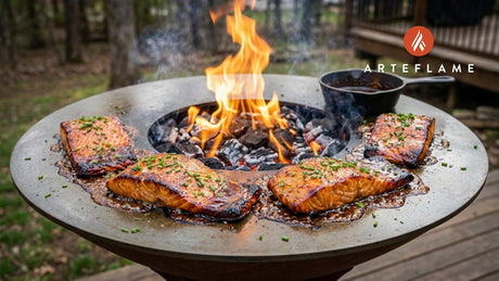 Smoky Kentucky Bourbon Maple Glazed Salmon Recipe