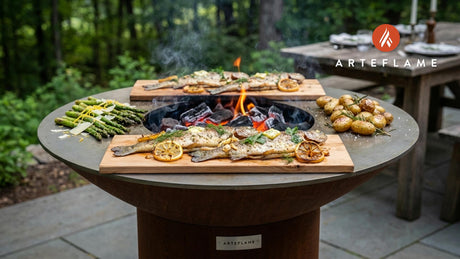 Washington Smoked Alderwood Trout Recipe on the Arteflame Grill