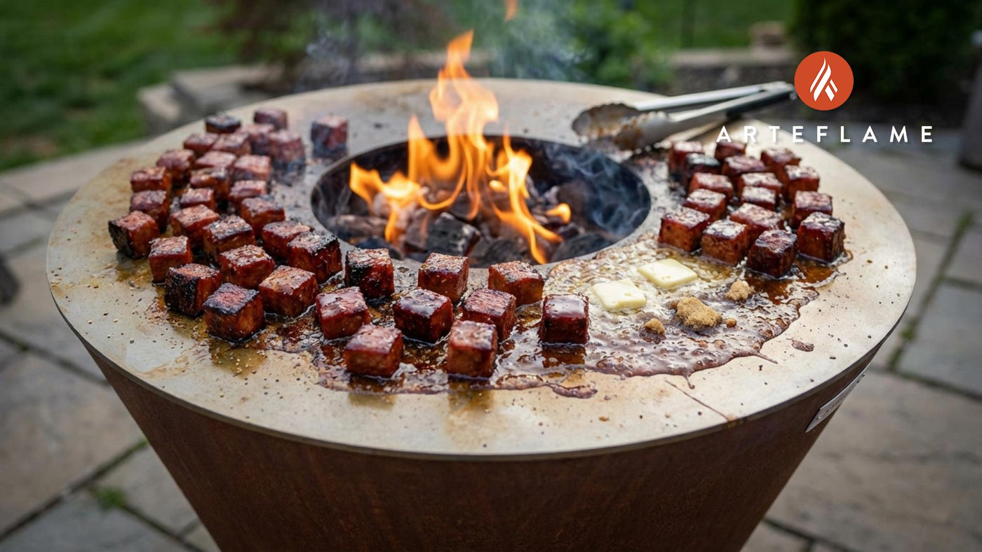 Smoked Oklahoma Burnt Ends Recipe on the Arteflame Grill