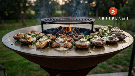 Authentic Swedish Grilled Mushrooms with Chanterelle Butter Recipe