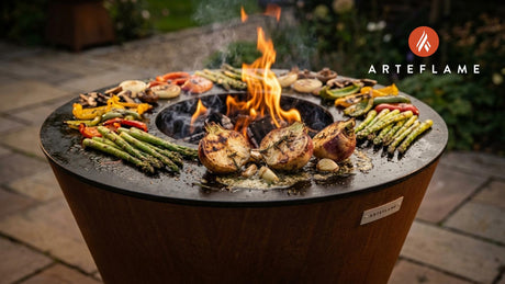 Rustic Danish Charred Turnips with Garlic Butter | Arteflame Grill Recipe