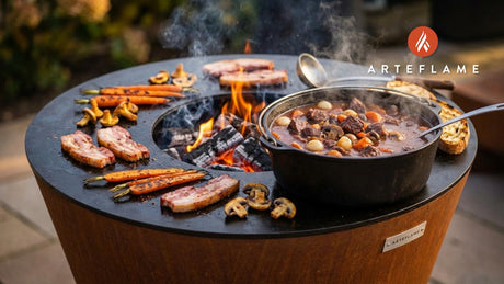 Smoky Grilled Boeuf Bourguignon on the Arteflame Grill