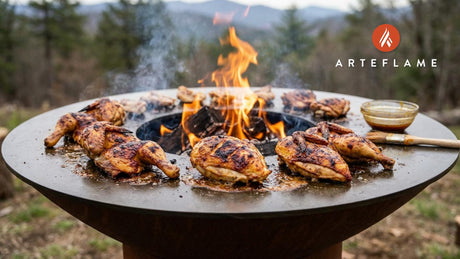 Authentic Virginia Blue Ridge Grilled Chicken Recipe on the Arteflame