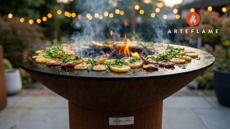 Crispy Grilled Potatoes with Garlic and Herbs