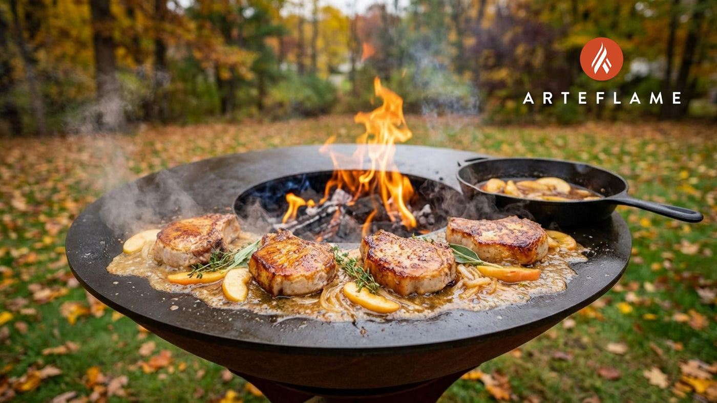 Grilled Apple Cider Pork Chops: A Rustic Fall Feast on the Arteflame