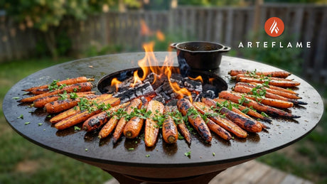 Sweet & Savory Albanian Grilled Carrots with Honey Glaze