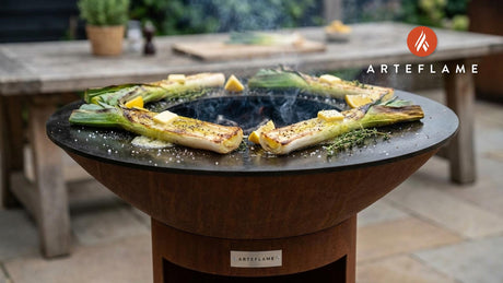 Rich & Smoky Arteflame Grilled Leeks with Salted Irish Butter