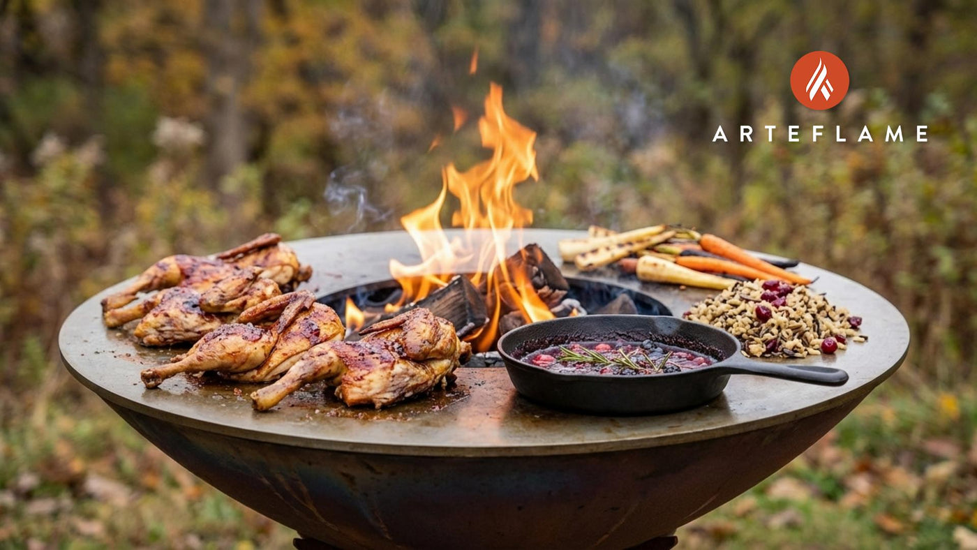 Grilled Michigan Pheasant with Wild Berry Glaze