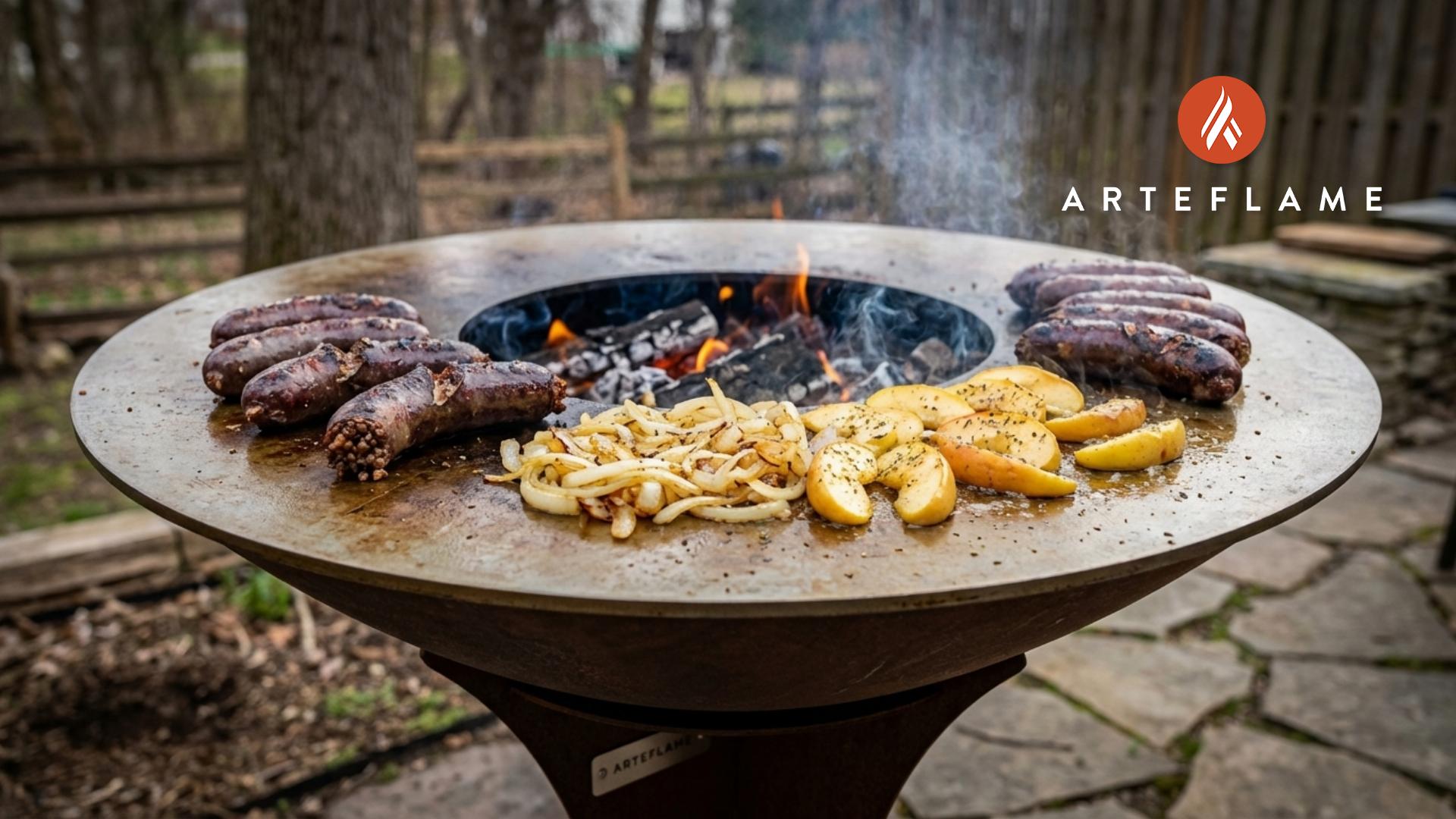 Crispy Grilled Black Pudding (Polish Kaszanka) | Arteflame