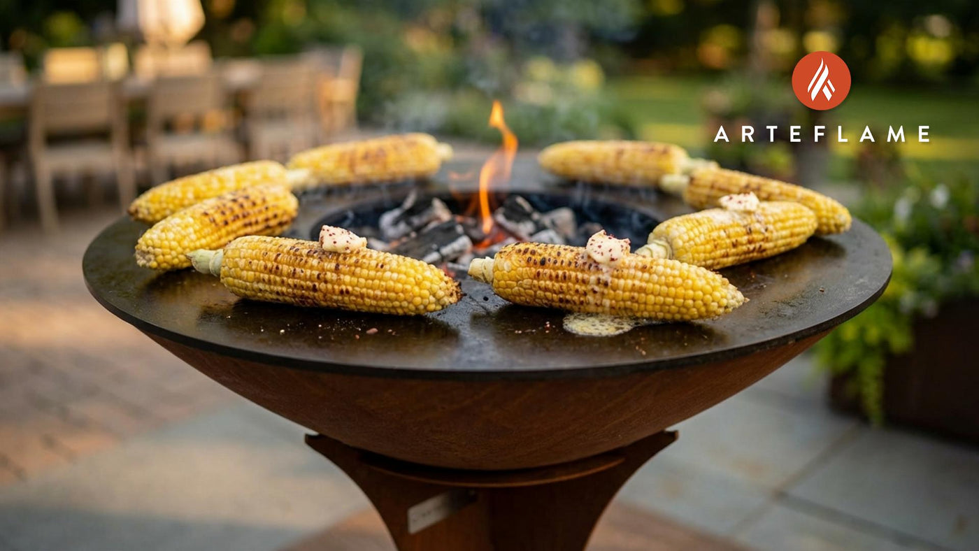 Smoky Grilled Corn with Zesty Virginia Butter