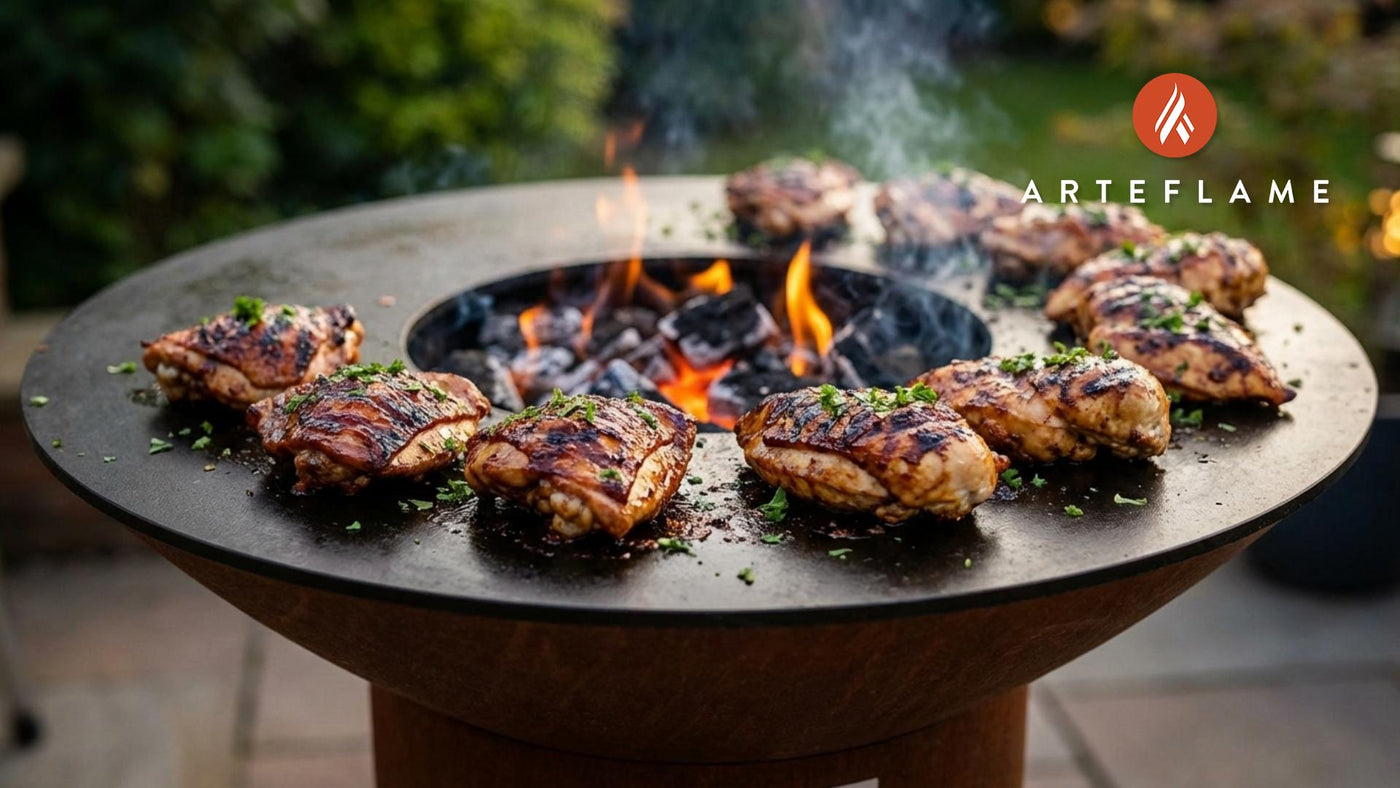 Smoky Scottish Whisky Glazed Chicken on the Arteflame