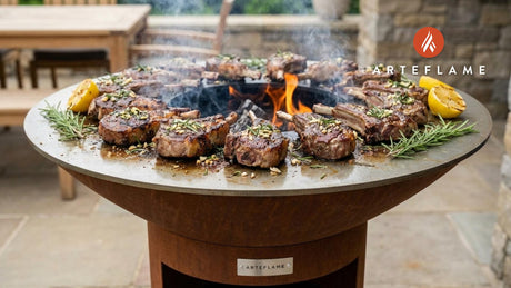 Rustic Italian Rosemary Grilled Lamb Chops Recipe