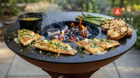 Grilled Oregon Rockfish with Zesty Citrus Butter