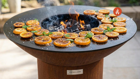 Authentic Mexican Grilled Oranges with Honey & Cinnamon
