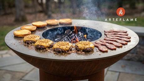 Grilled Virginia Peanut Burgers Recipe | Southern Style on the Arteflame