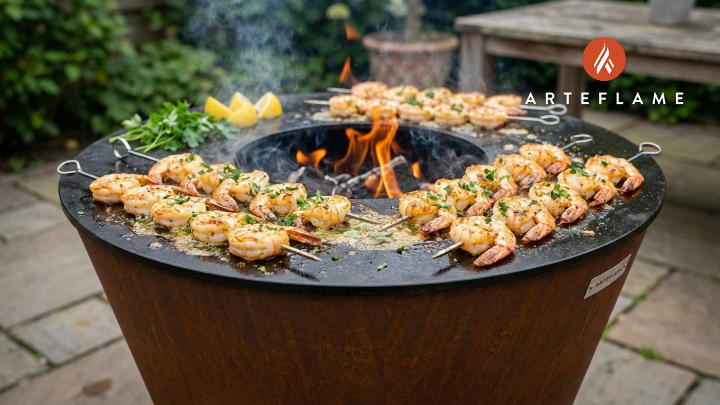 Sizzling Ohio Cajun Grilled Shrimp Skewers Recipe for Arteflame