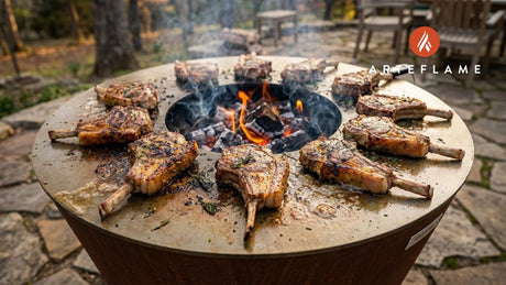 Grilled German Herb-Marinated Lamb Chops Recipe