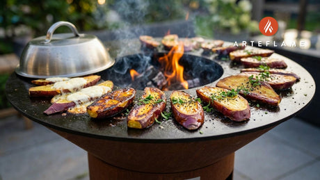 Korean Grilled Honey Butter Sweet Potatoes Recipe