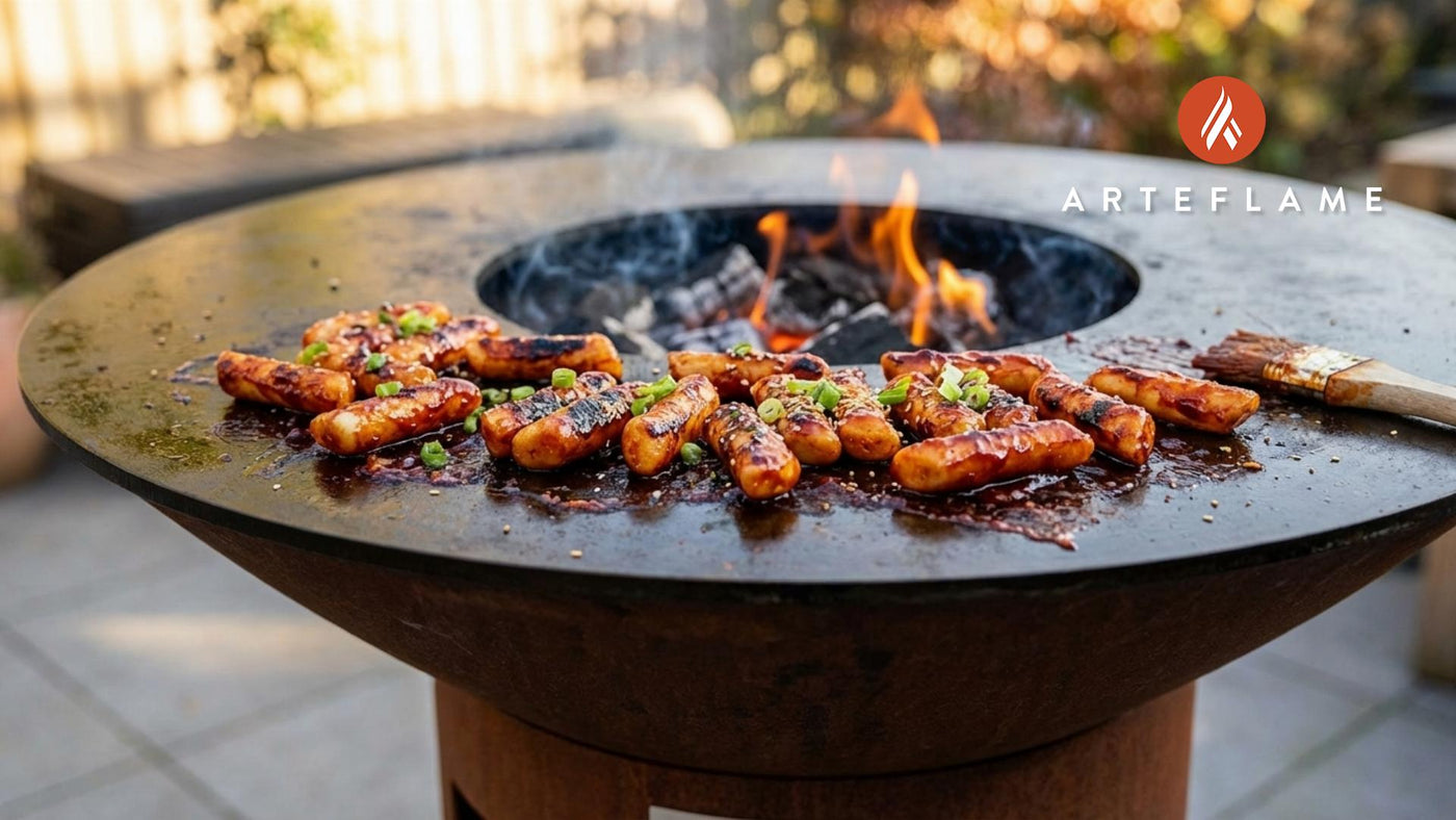 Spicy Grilled Tteokbokki: Korean Rice Cakes with a Smoky Twist