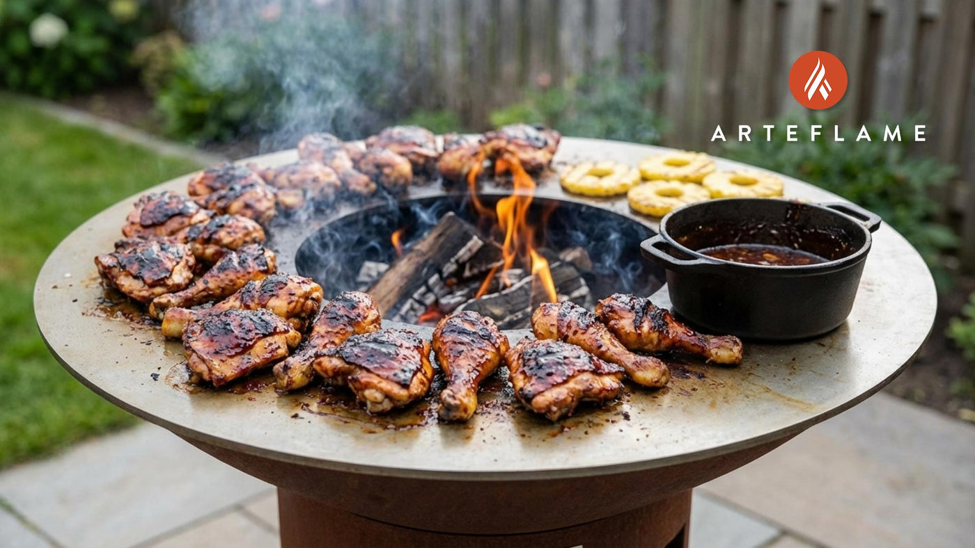 Tropical Blaze: Hawaiian Guava Smoked Chicken for the Arteflame Grill