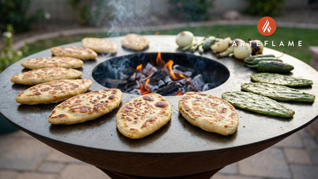 Authentic Mexican Tlacoyos with Chicharron on the Arteflame Grill