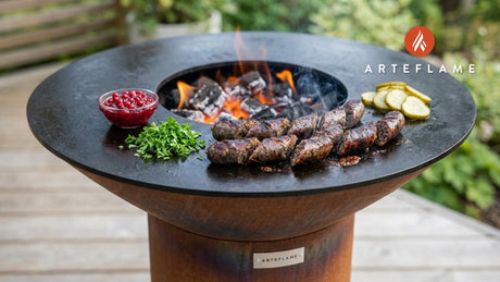 Grilled Mustamakkara: Authentic Finnish Black Sausage with Lingonberry Jam