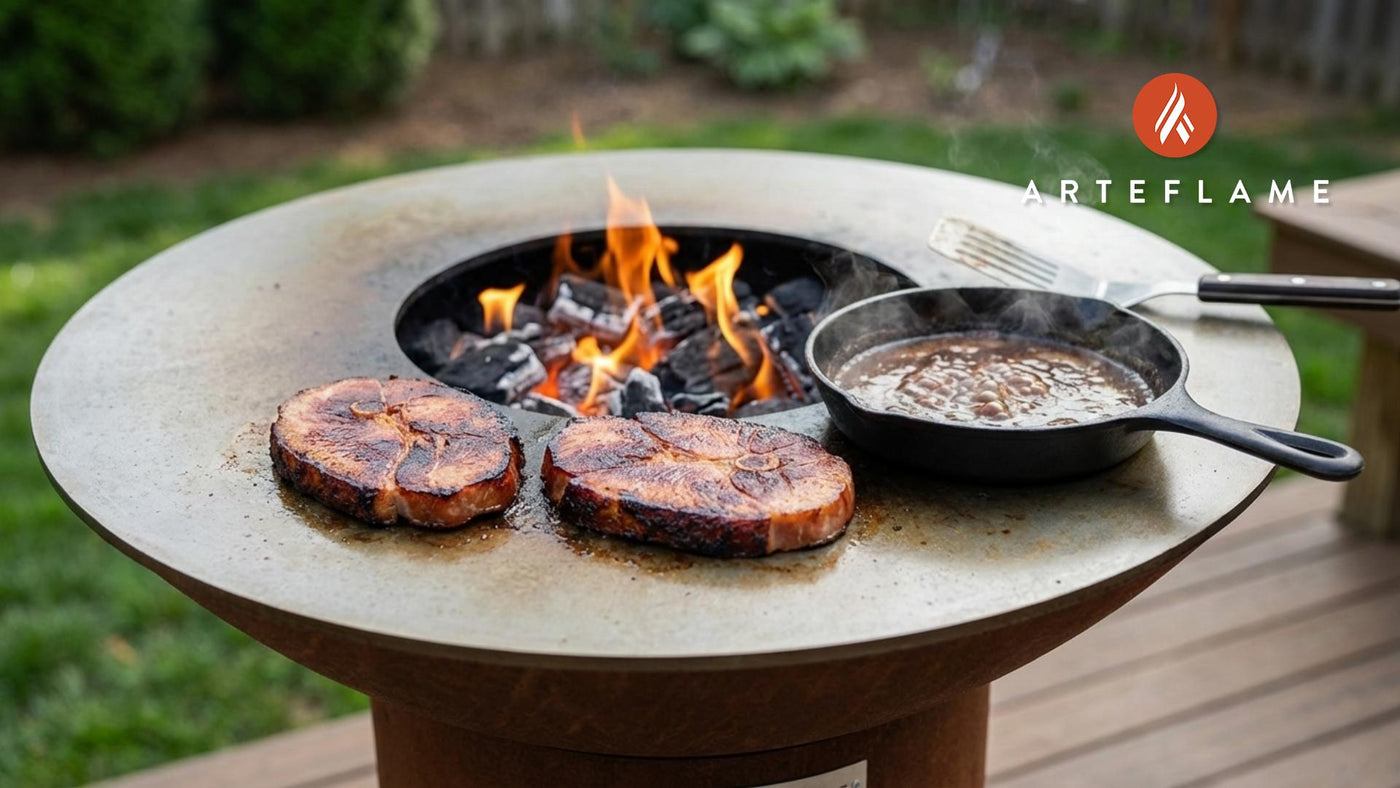 Authentic Alabama Grilled Country Ham with Red-Eye Gravy