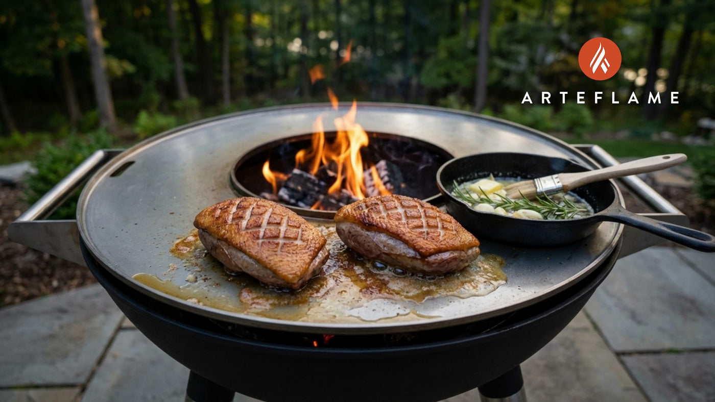 Smoked Duck Breast with Juniper: A Belgian-Style Arteflame Recipe