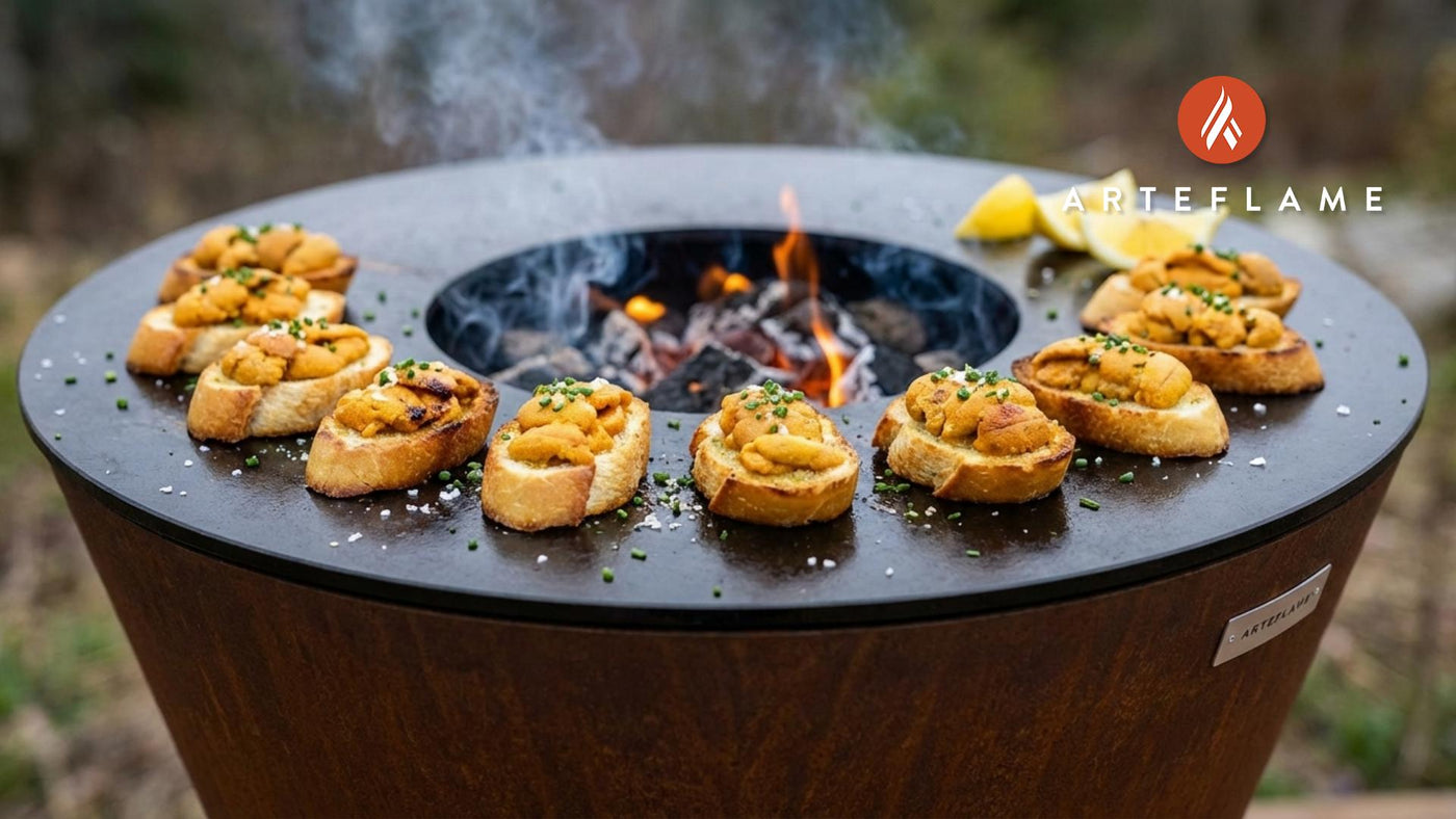 Seared Sea Urchin Roe Recipe: A Gourmet Delicacy on the Arteflame Grill