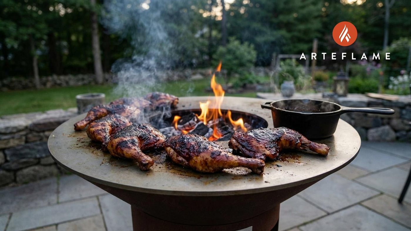 Sticky & Savory Massachusetts Ginger Molasses Grilled Chicken