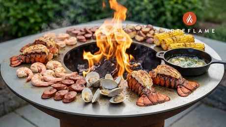 Grilled New Hampshire Seafood Feast: The Ultimate Arteflame Clambake