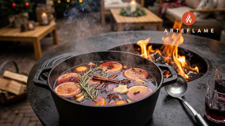 Mulled Port with Rosemary from the Grill: A Warm, Aromatic Winter Drink